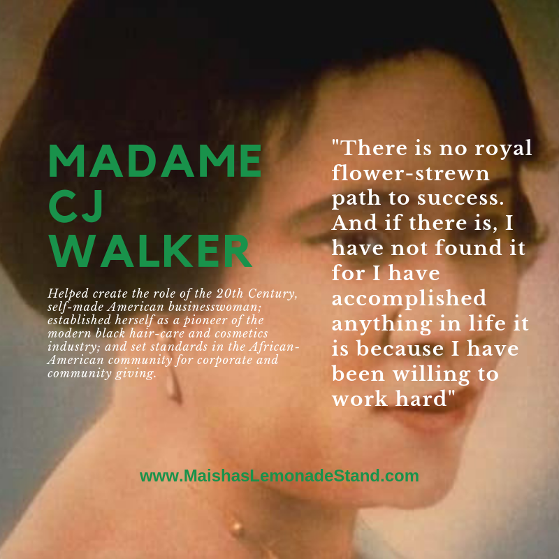 Madame CJ Walker quote